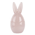 Glazen potje Ei Ø 9x17 cm Roze Glas