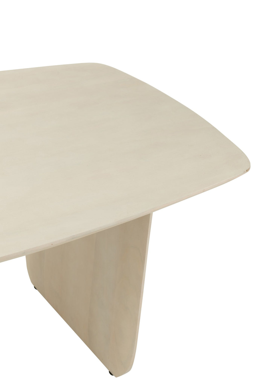 J-Line eettafel - acaciahout - wit