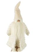 J-Line Kabouter Gewatteerde Jas Textiel Creme/Bruin Large