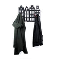 City Shapes kapstok - Wit/Zwart