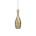 Ornament champagnefles h14,5