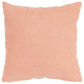 Flannel kussen oranje 45x45cm