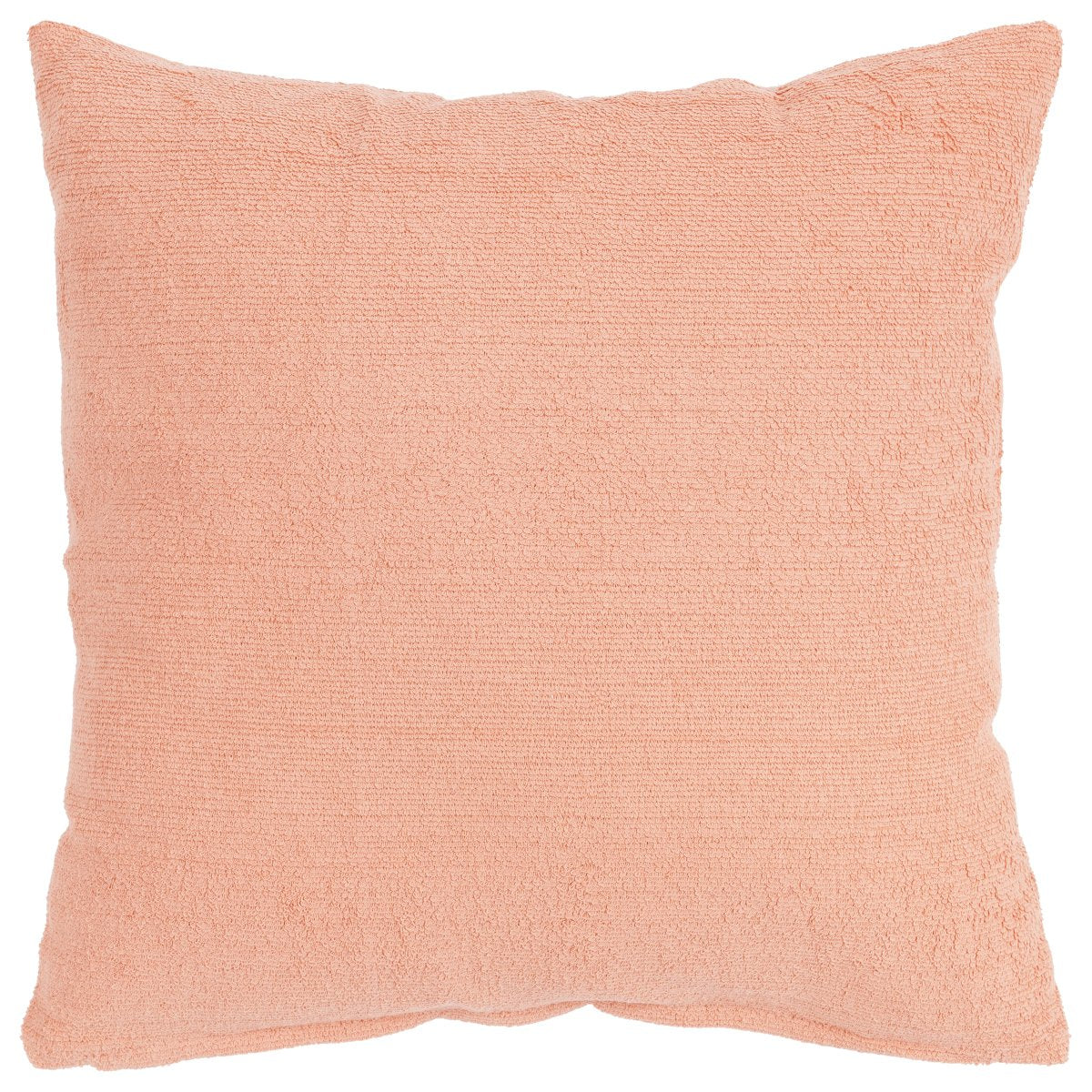 Flannel kussen oranje 45x45cm