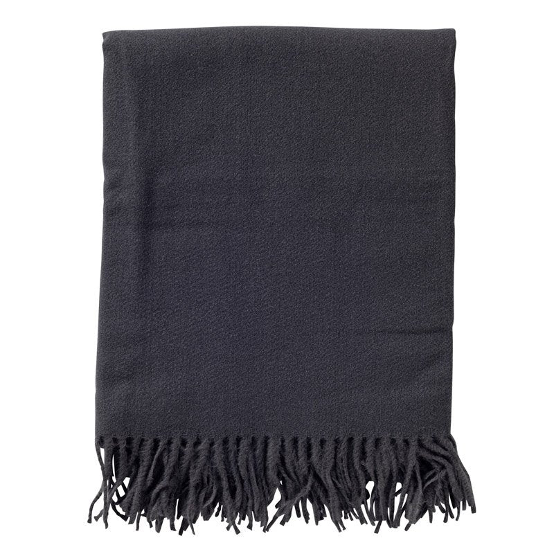 Dutch Decor Jose - Plaid 140x180 cm - Charcoal Gray - Gray