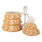 Mok Kerstboom 350 ml Bruin Keramiek