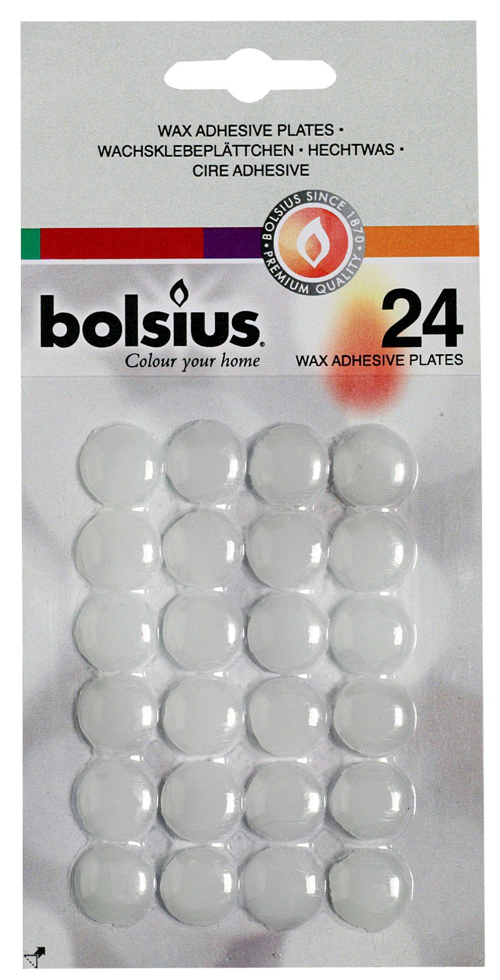 Hechtwasrondjes blister 24 Wit