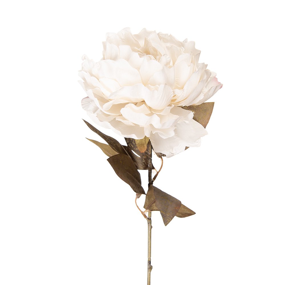 Kunstbloem 70 cm Wit Kunststof