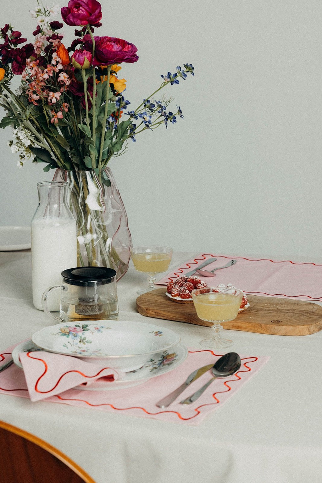 Maude Placemat met golfrand