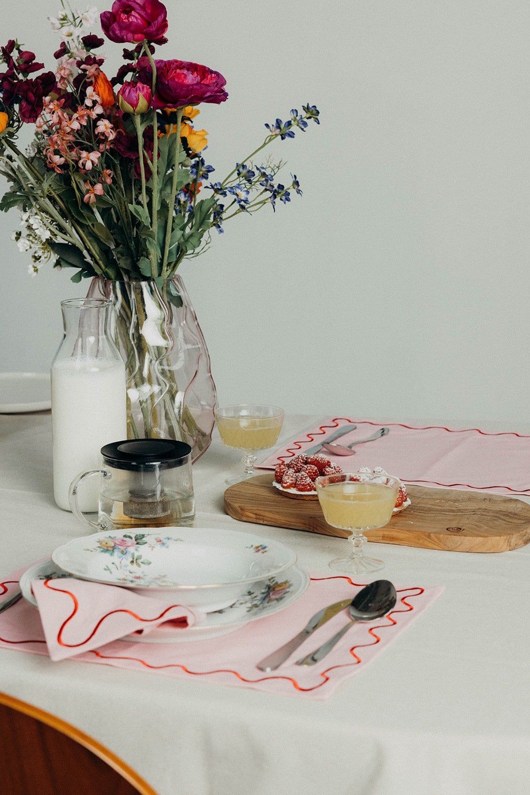 Maude Placemat met golfrand
