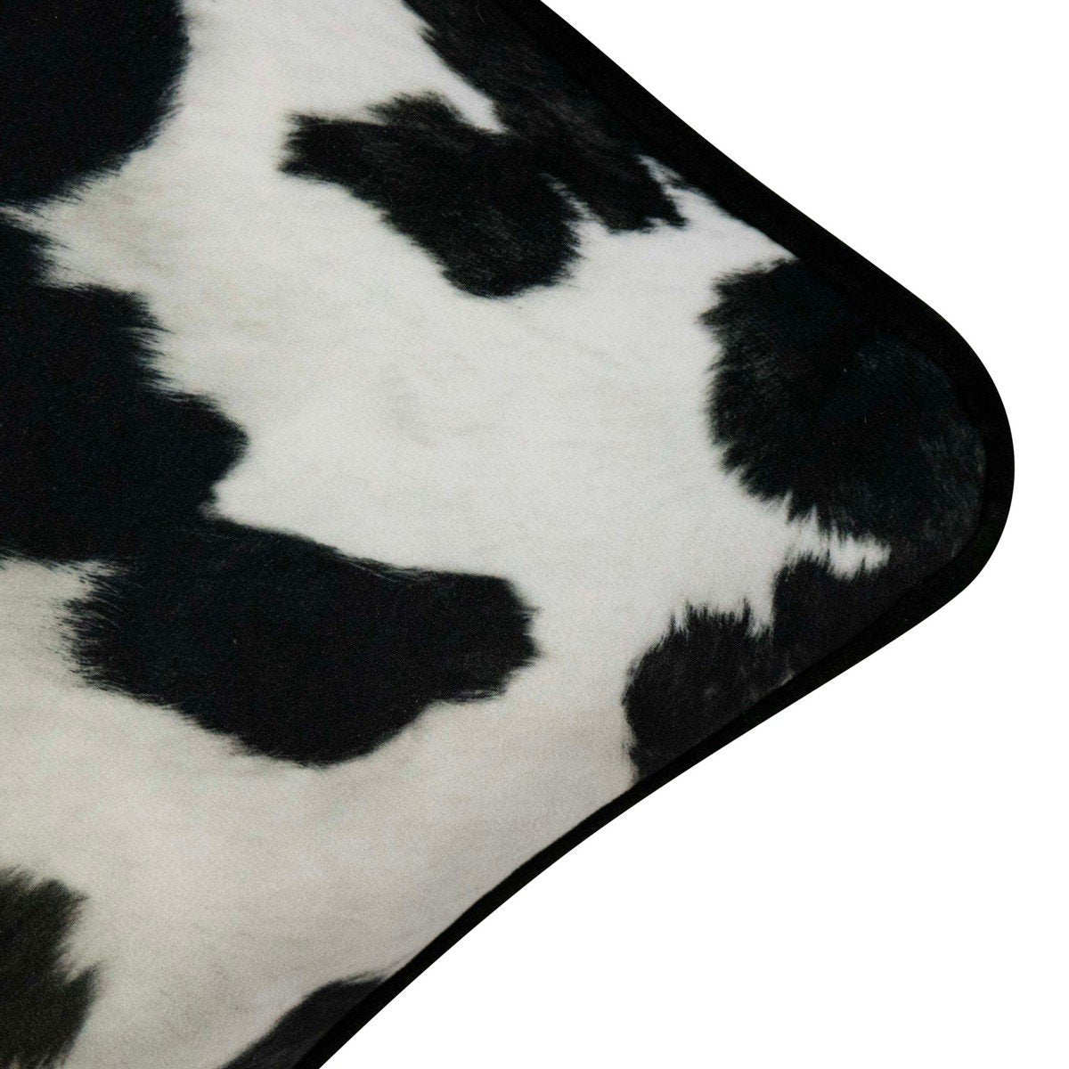 Royal Velvet kussen koe zwart 30x45 cm