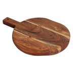 Acaciahouten borrelplank/pizzabord