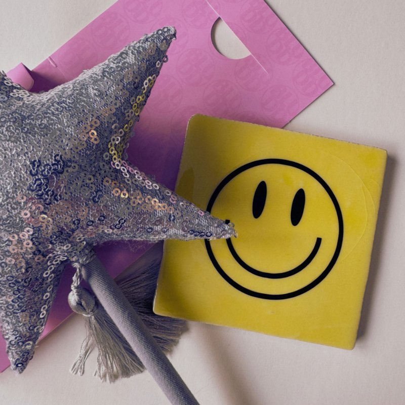 Smiley - signature tegel