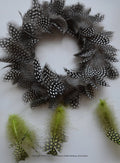 Parelhoen verenkrans 25cm groen
