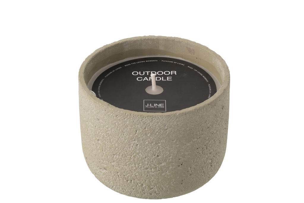 J-Line buitenkaars Rond - lichtgroen - L - 47U