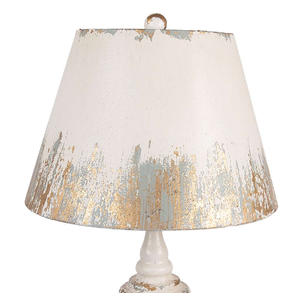 Tafellamp Ø 36x55 cm beige metaal