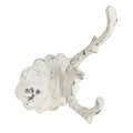 Wandhaak 10x10x13 cm Wit IJzer Kapstok