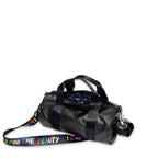 Loqi Weekender Medium - Love Life Metallic Black gerecycled