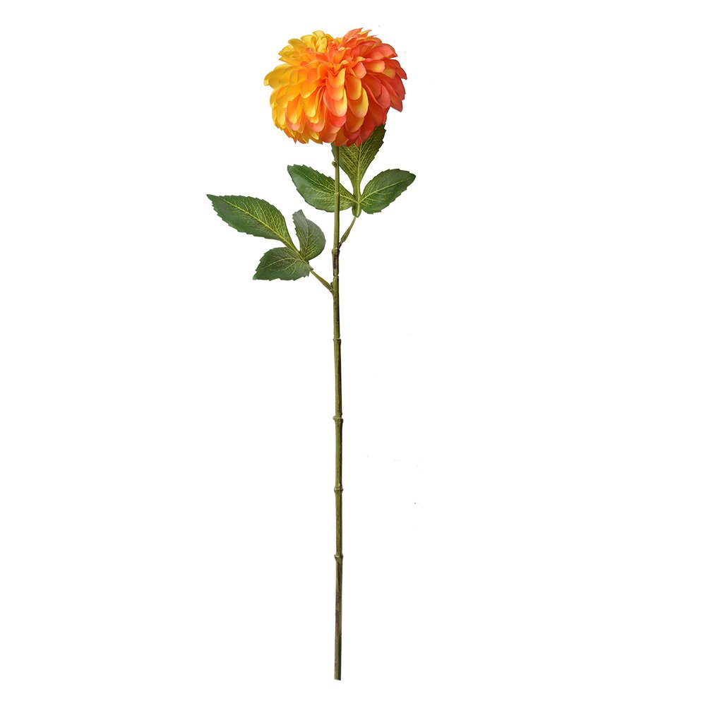 Kunstbloem 63 cm Oranje Kunststof