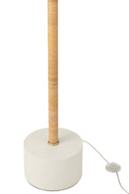 J-Line vloerlamp kokosboom suikerkan - naturel - small