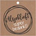 Cadeau kaartjes - Alsjeblieft - super bedankt - 20 stuks