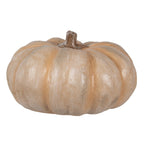 Decoratie Pompoen Ø 22x13 cm Beige Polyresin