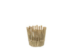 J-Line kaarshouder - aluminium - goud - S