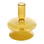 Candlestick Molume geel 10x12cm