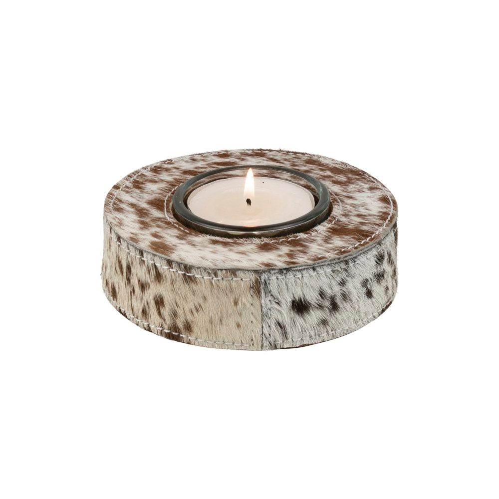 Windlicht koe bruin 13cm*