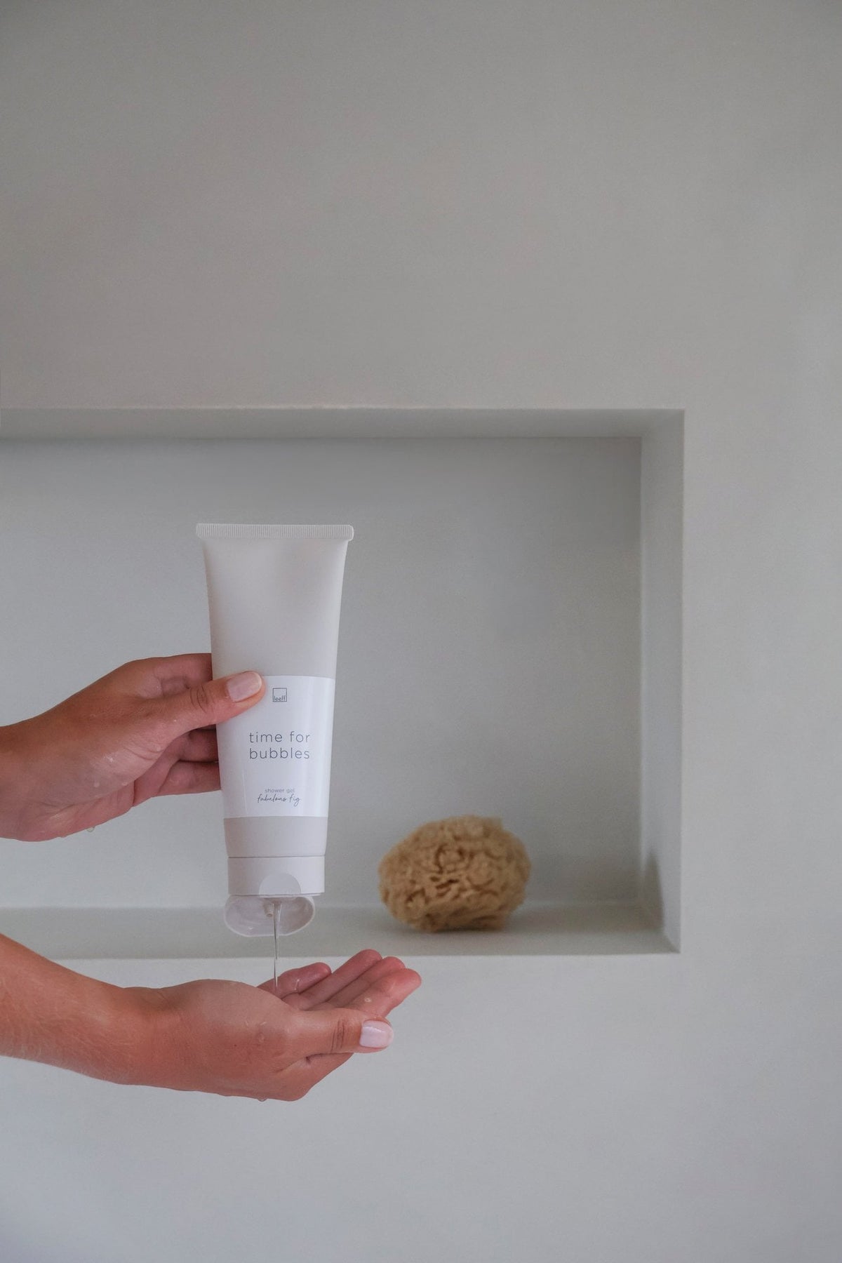 Leeff Shower gel Fabulous Fig - Time for bubbles