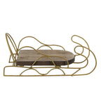 Kerstdecoratie Slee 26x13x12 cm Bruin Hout