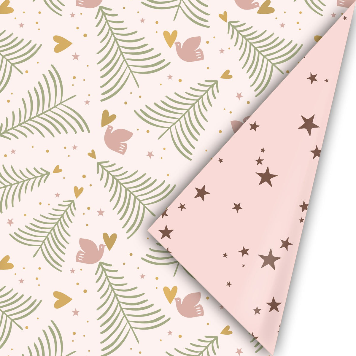 Peaceful Pines - Rollen cadeaupapier - 10 stuks
