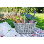 Opbergmand 51x22x40 cm Bruin Rotan Mand
