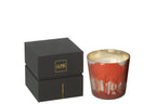 J-Line geurkaars Noa Bos - rood/goud - S - 50U