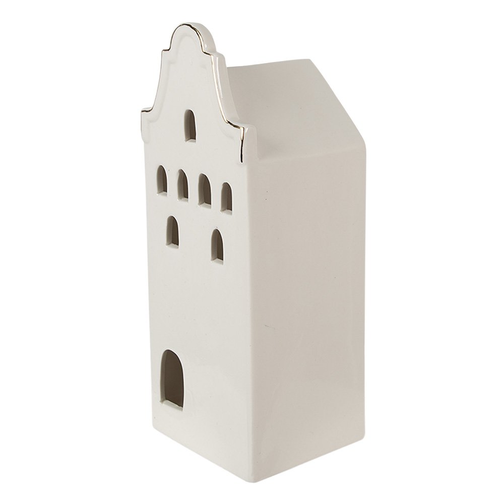 Decoratie Huis 16 cm Beige Porselein