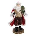Kerstdecoratie Beeld Kerstman 23 cm Rood Kunststof