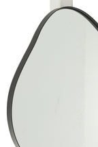 J-Line spiegel Extrema - ijzer/glas - zwart - small - 41 x 29 cm