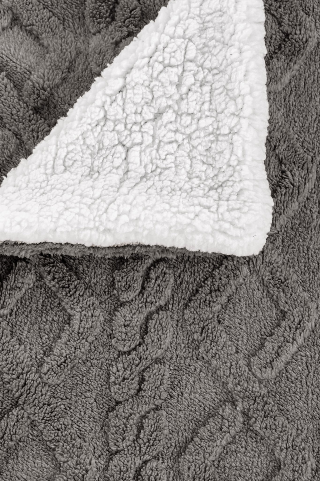 Velveteen blanket - 150x200cm, taupe