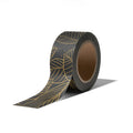 Washitape - 10m - per 9 - Lovely Leaves - Zwart