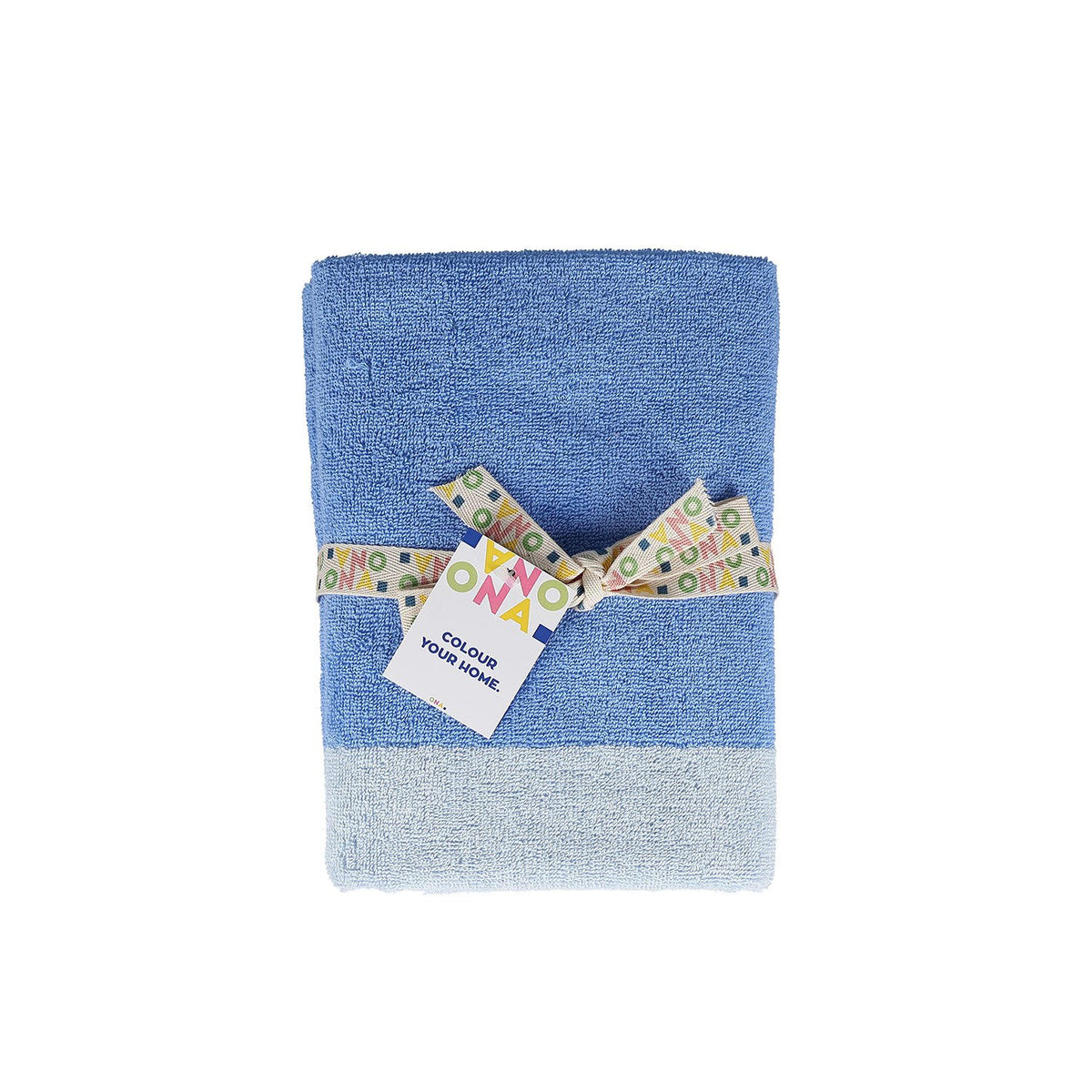 Badhanddoek 50x100cm oceaanblauw Pixie - Set van 2