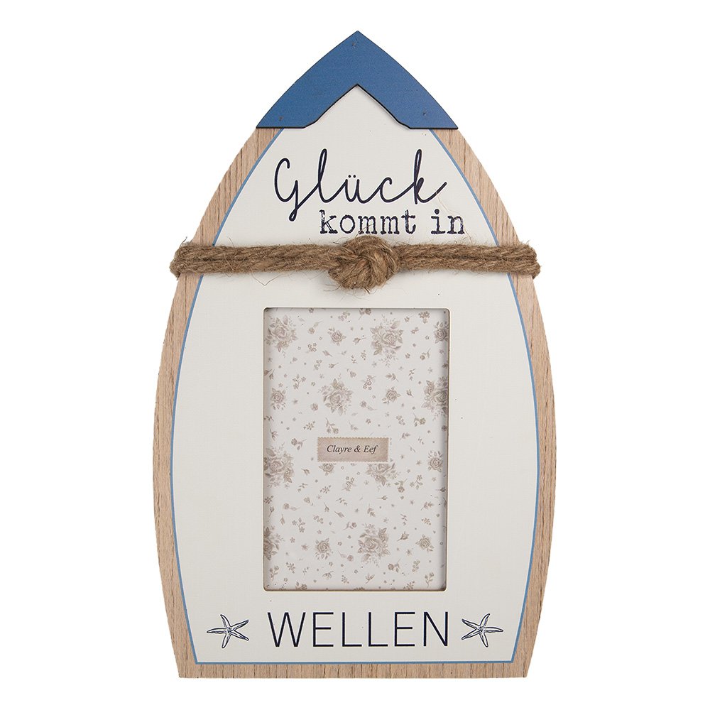 Fotolijst 10x15 cm Wit MDF Boot