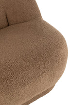 J-Line Zetel Teddy Boucle Bruin