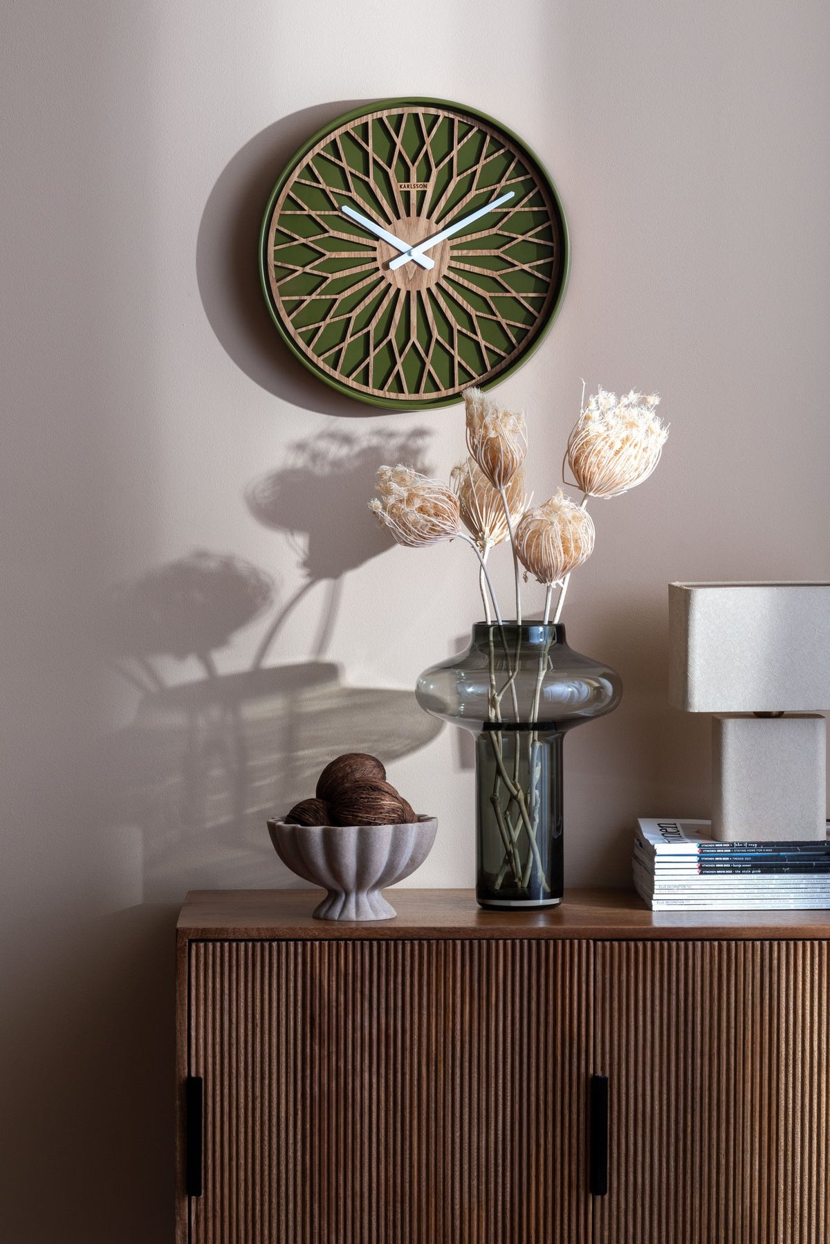 Wandklok Girasol