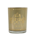 Theelichthouder wijn pinot grigio taupe medium 12cm