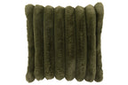 J-Line kussen Large Corduroy - polyester - donkergroen