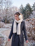 Oorwarmers one size Wit Polyester Oorwarmers Meisje