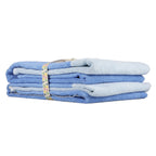 Badlaken 70x140cm oceaanblauw Pixie - Set van 2