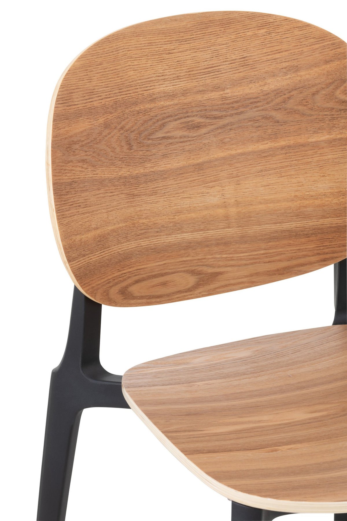 J-Line stoel Basic - polyester/kunststof - naturel