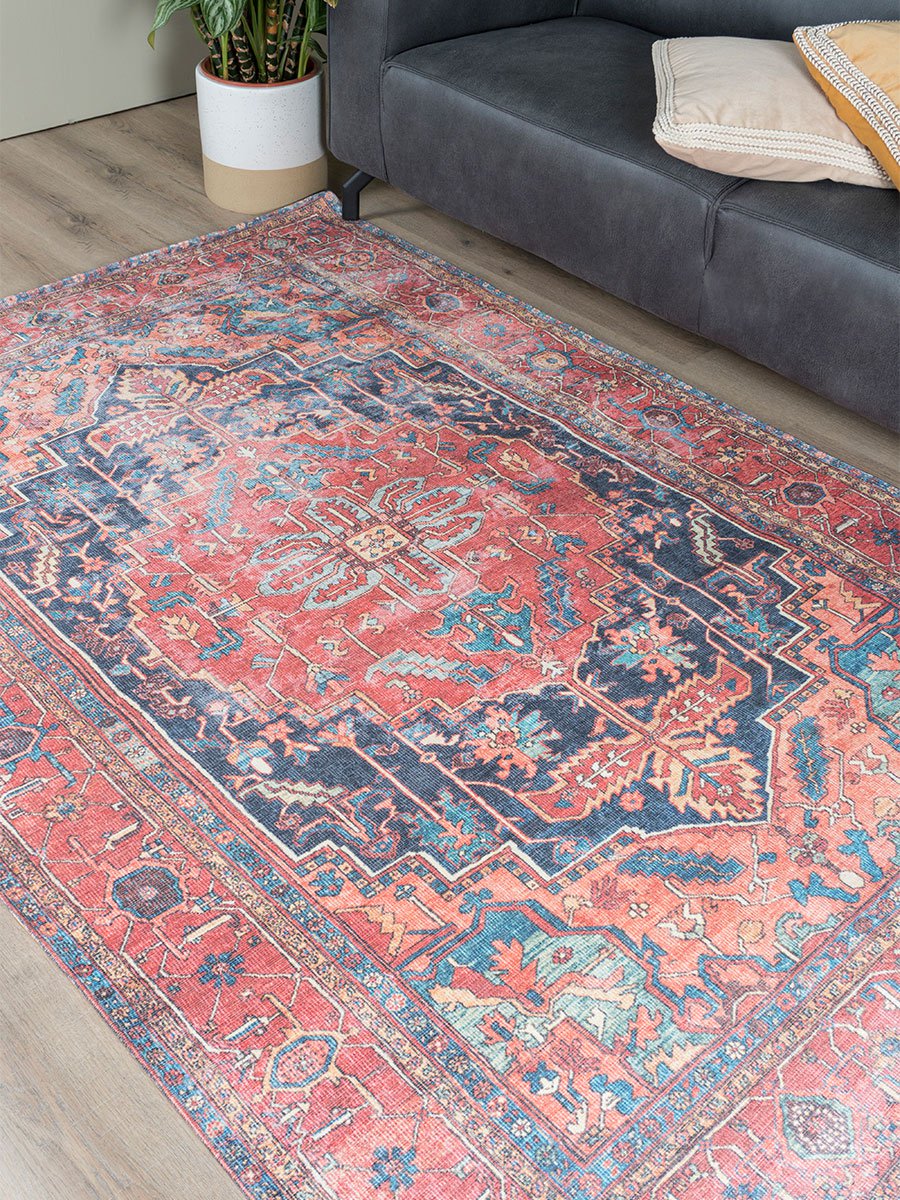 Vloerkleed Heris Red 01 - 160 x 230 cm