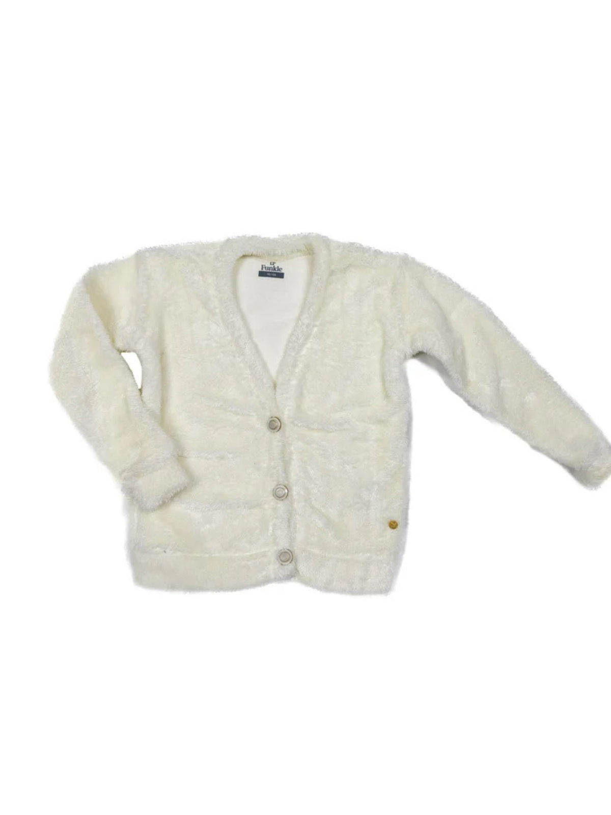 Funkle Meisjesvest Soft Fluffy – Cosy Knit – Luxe Meisjesmode
