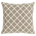 Moroccan Print kussen grijs 45x45cm
